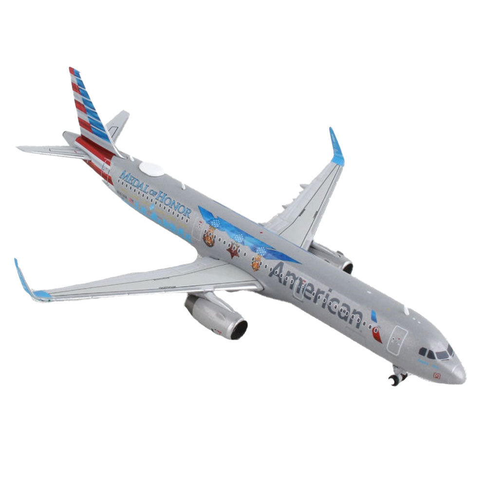 Gêmeos American Astrojet Airplano 1/200 Modelo