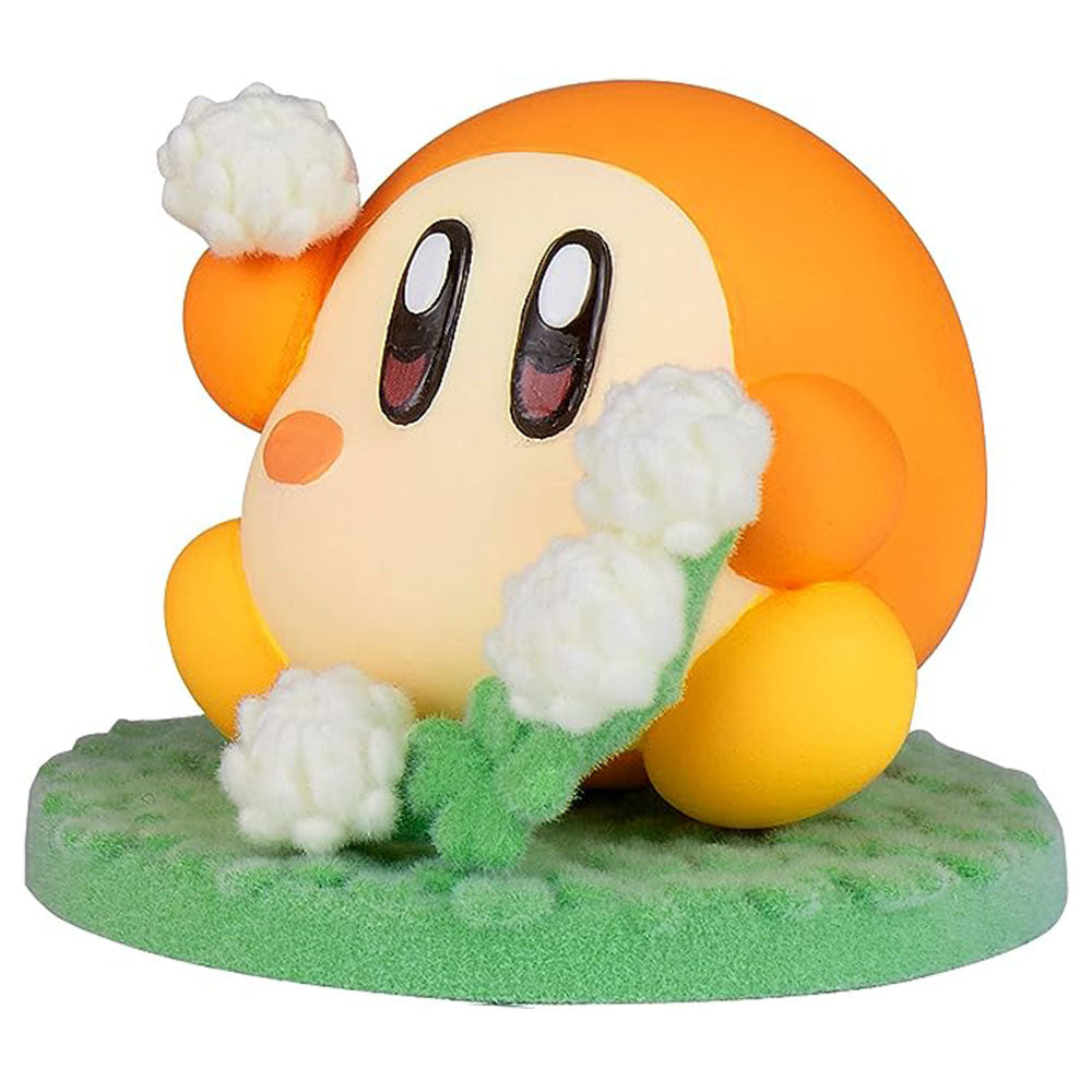 Kirby Fluffy Stupy Mine Play in the Flower Figure