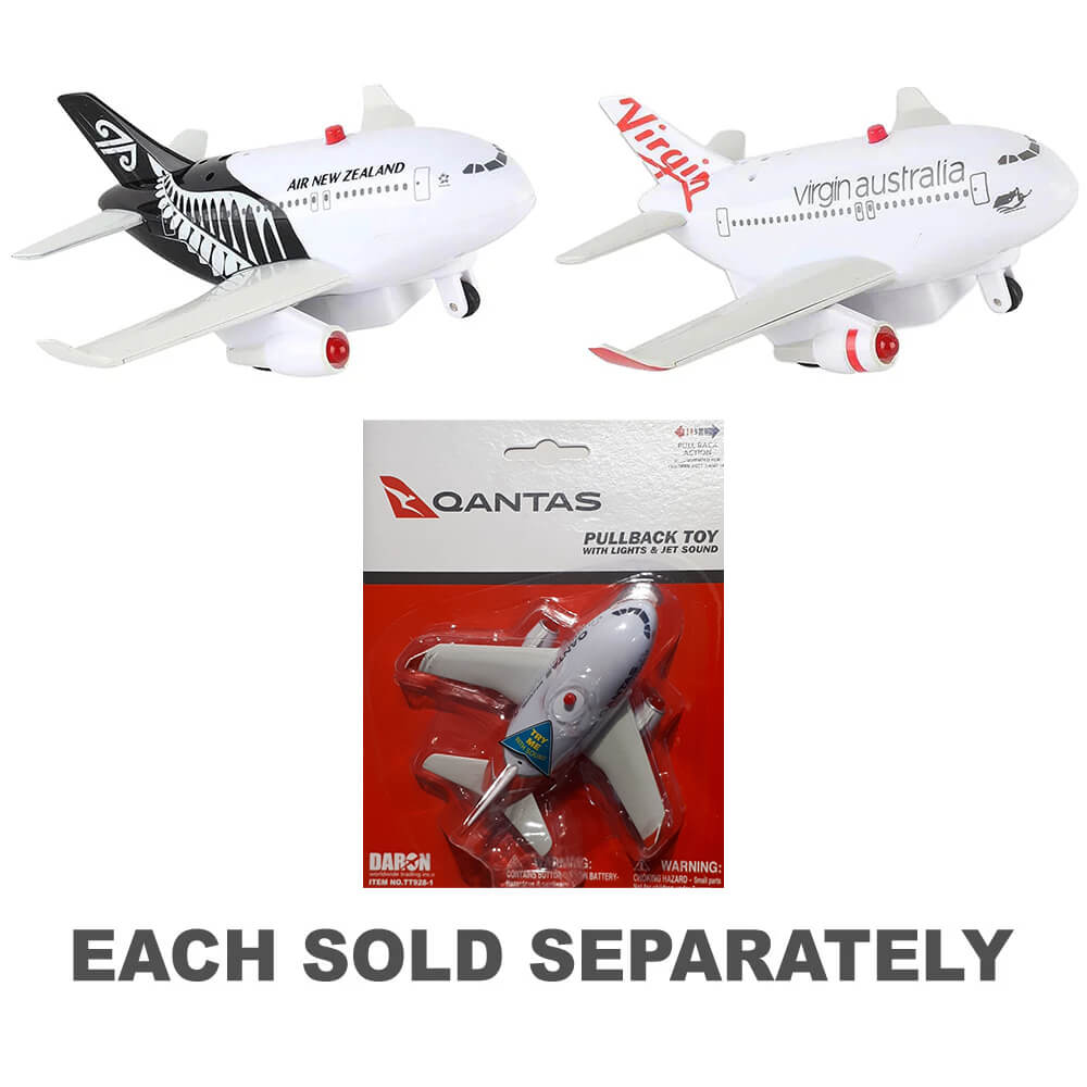 Toytech Patratback Plane Toy for Kids