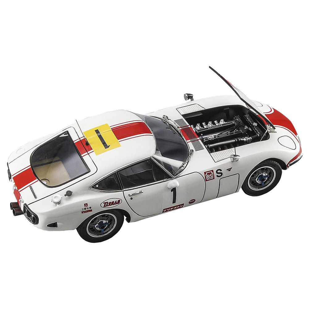 Toyota 2000GT 1967 Fuji 24 Hours Race Super Detail Car Model