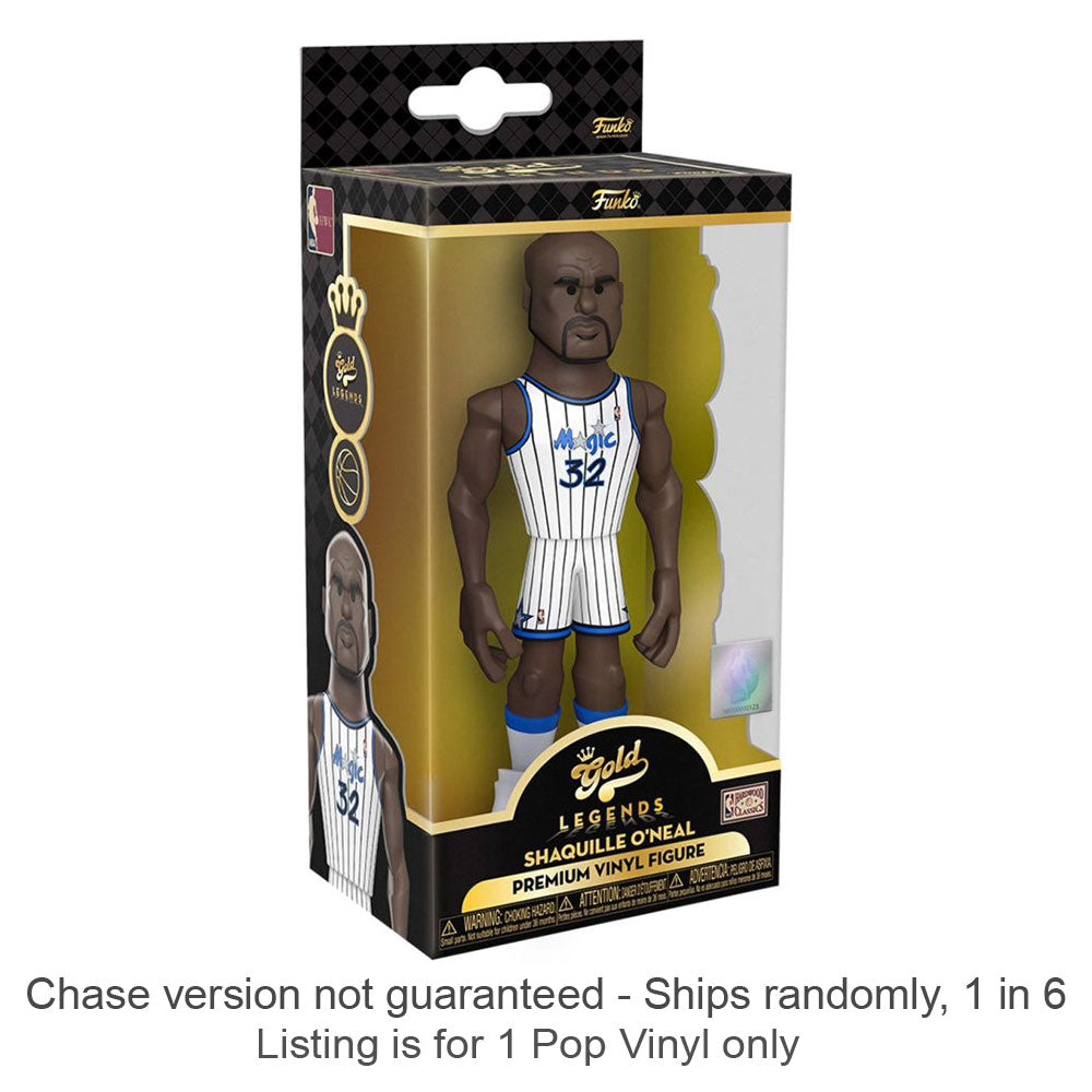 NBA: Shaquille O'Neal Vinyl Gold Chase Ships 1 in 6