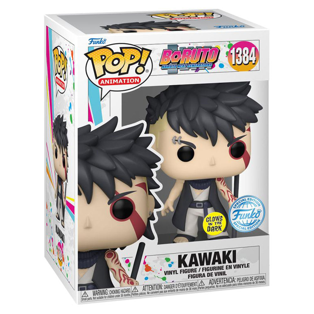 Boruto Kawaki Prologue Glow US Exclusive Pop! Vinyl