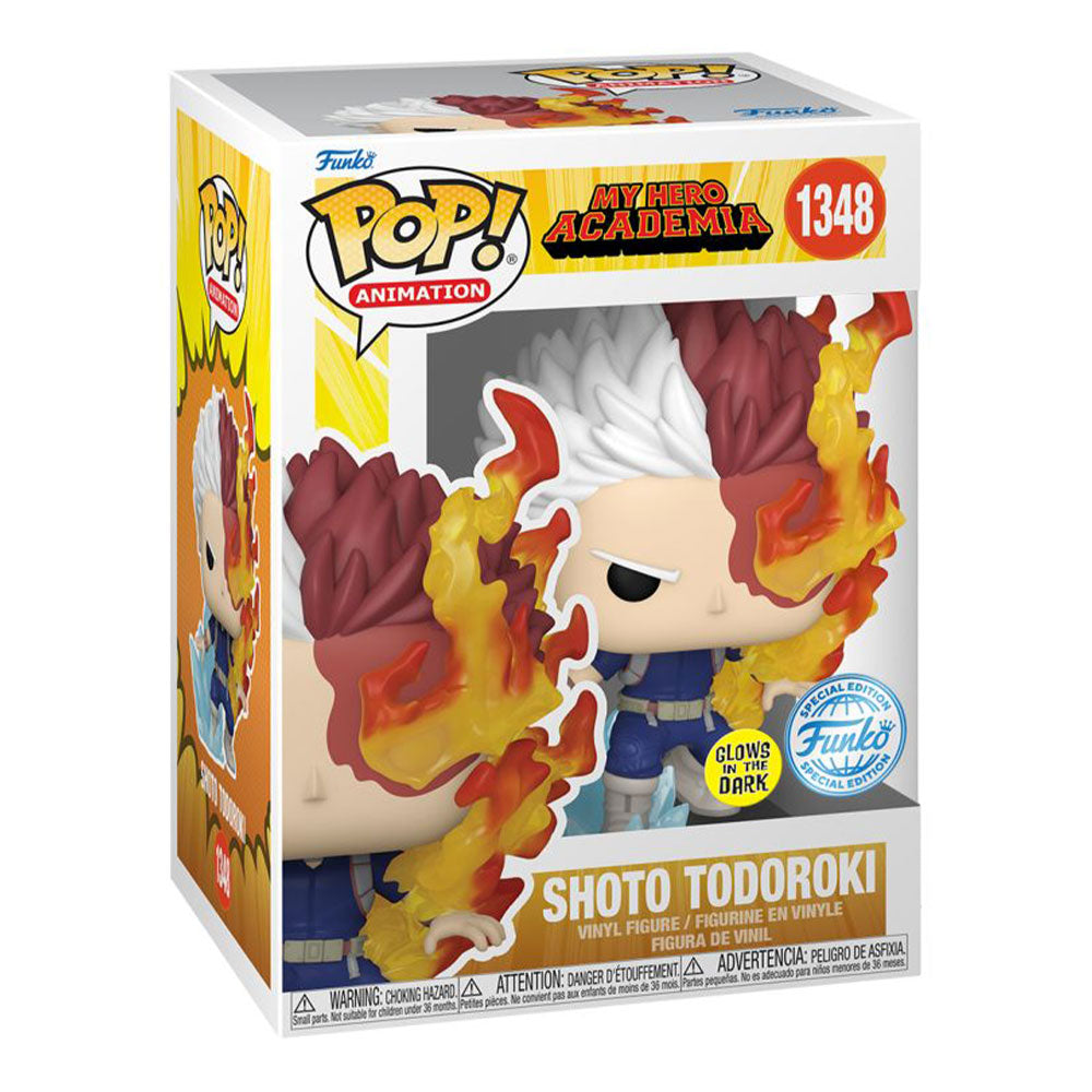 My Hero Academia Shoto Todoroki US Exclusive Glow Pop! Vinyl