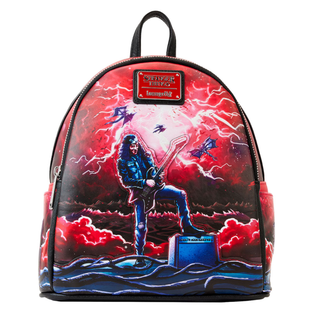 Stranger Things Eddie Munson Glow Tribute Mini Backpack