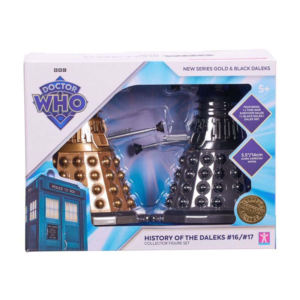 Doctor Who History of the Daleks figur sæt