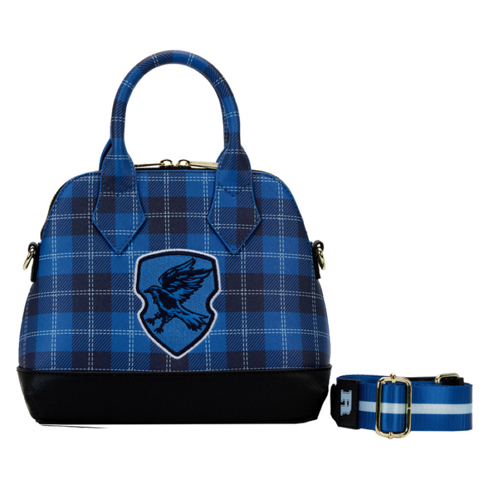 Hogwarts House Patch varsity plaid crossbody taske