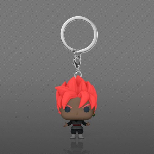 Dragon Ball Super Goku Rose Black US Ex. Glow Pop! Keychain