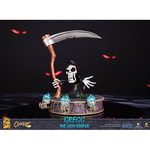 Conker's Bad Fur Day Gregg the Grim Reaper Statue