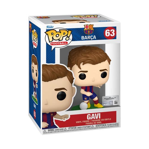 Football: Barcelona Gavi Pop! Vinyl