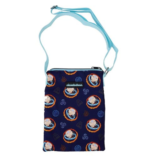 Avatar the Last Airbender Aang Passport Crossbody Bag