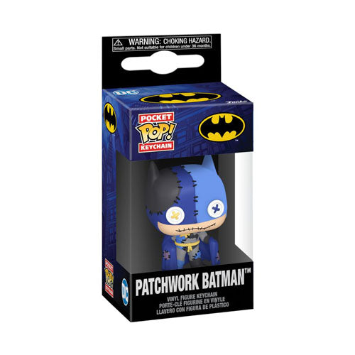 DC Comics Patchwork Batman Pop! Keychain