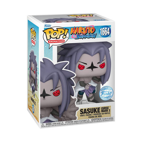 Naruto Sasuke Curse Mark 2 US Exclusive Pop! Vinyl