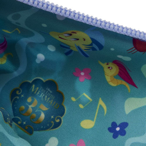 Little Mermaid 35th Anniv Life Is The Bubbles Nylon Purse