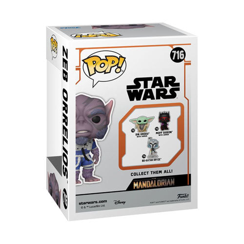 Star Wars: The Mandalorian Zeb Orrelios US Ex. Pop! Vinyl