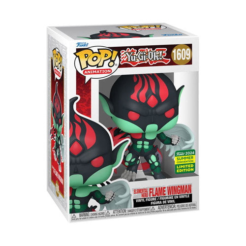 Yu-Gi-Oh! Elemental Hero Flame Wingman SDCC 2024 US Pop!