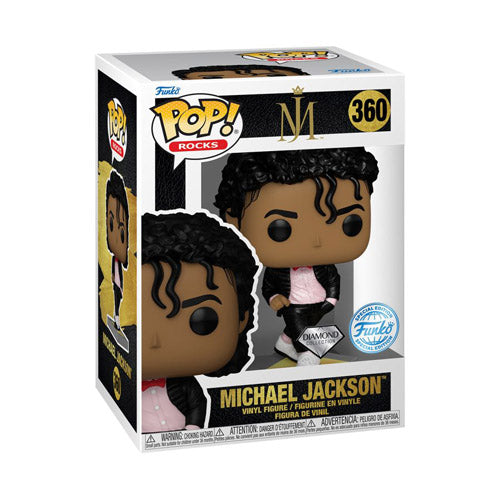 Michael Jackson Billie Jean US Diamond Glitter Pop! Vinyl