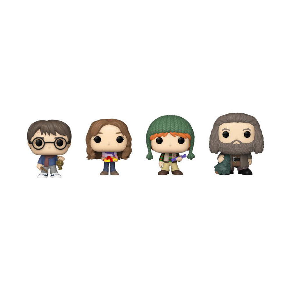 Harry Potter Tree Holiday US Exclusive Pocket Pop! 4-Pack