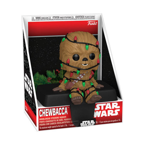 Star Wars -Chewie Pop! Edge-Sitter Stocking Hanger