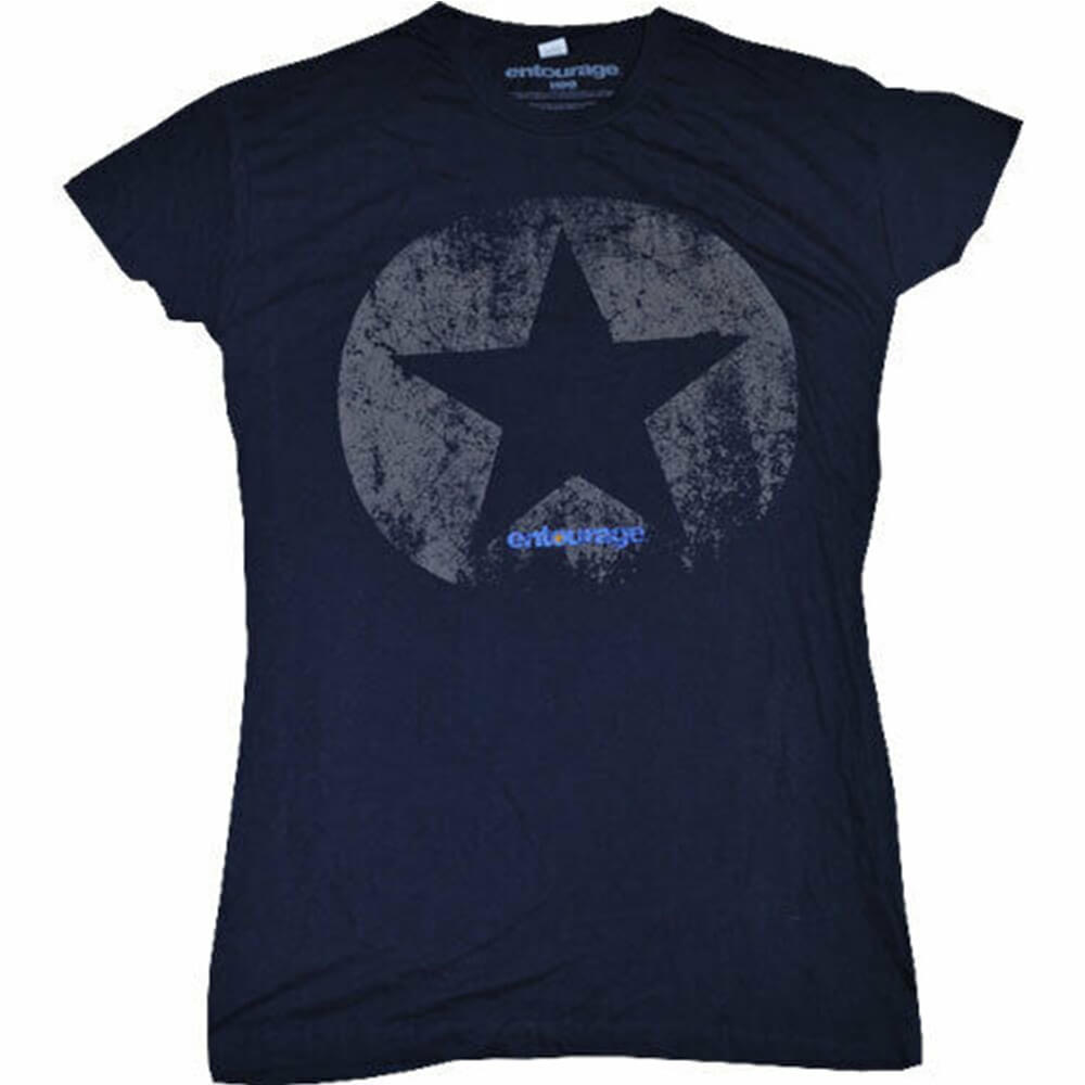 Entourage Star Navy kvindelig t-shirt