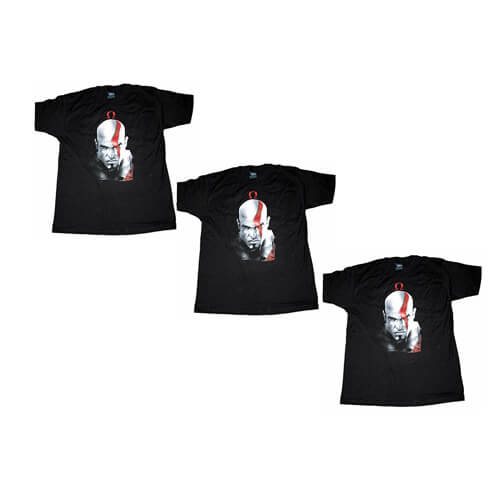 God of War Kratos & Omega Symbol T-Shirt