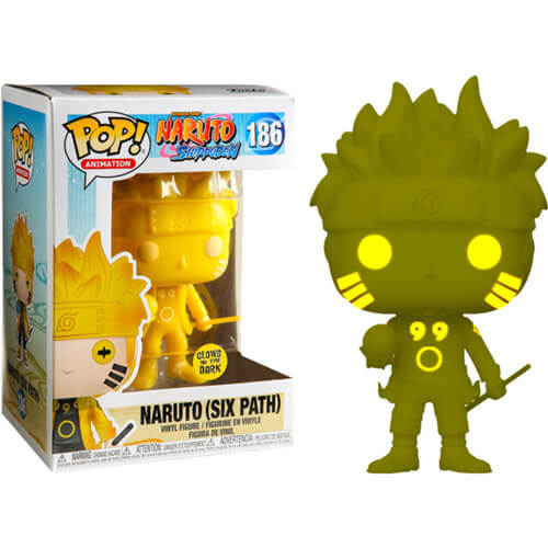 Naruto Six Path Yellow Glow US Exclusive Pop! Vinyl