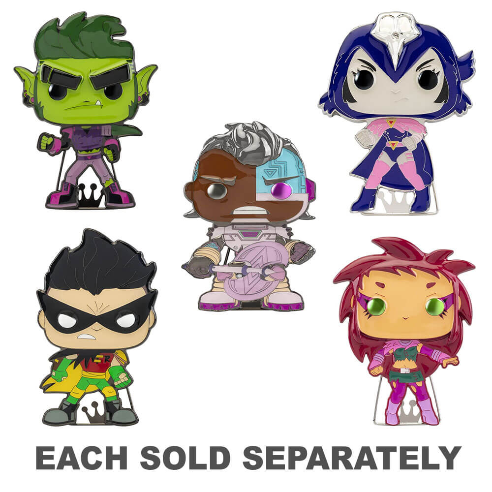 Teen Titans Go! tNBtS 4" Pop! Enamel Pin