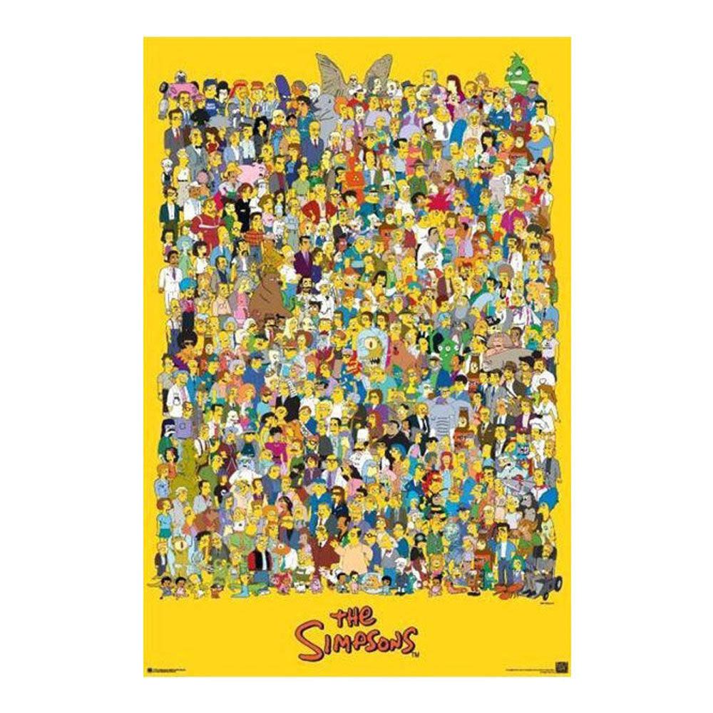 Il poster di Simpsons