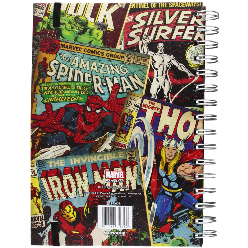 Caderno de montagem da Marvel Comics