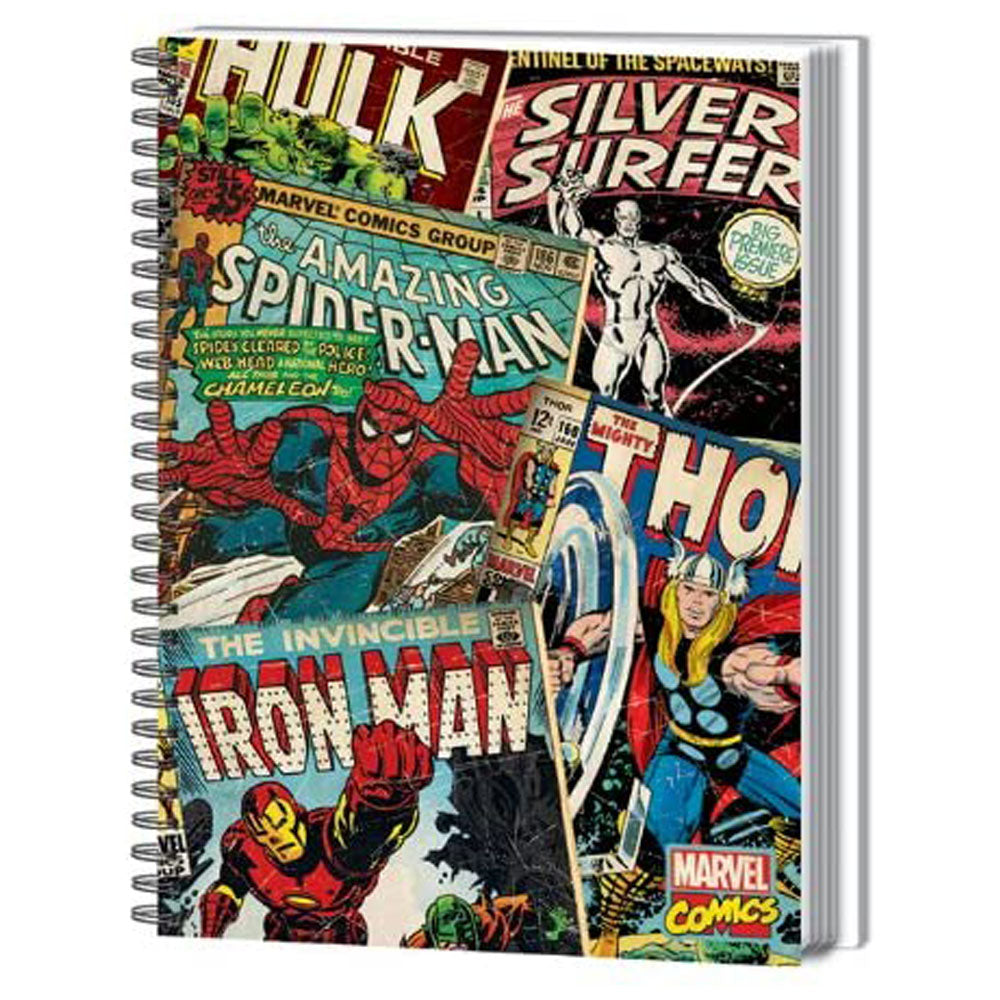 Cuaderno de montaje de Marvel Comics