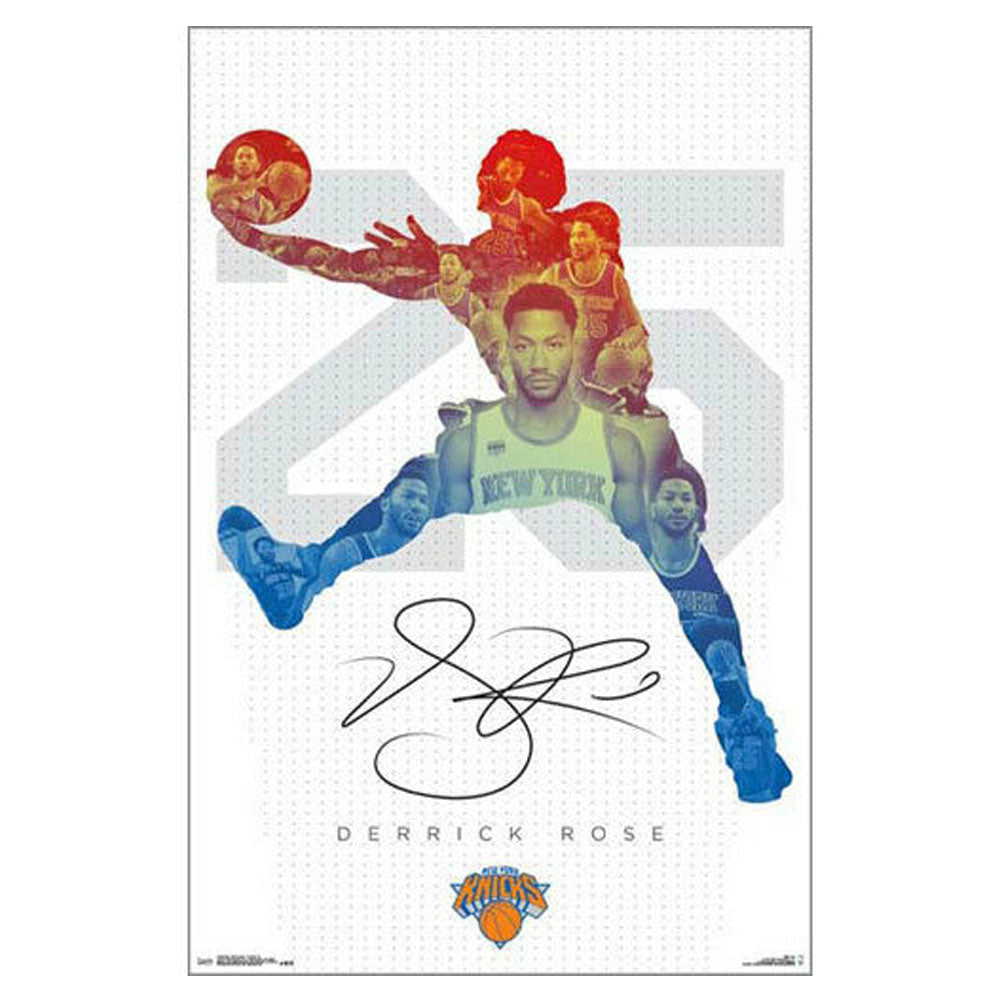 Cartel de los Knicks de Nueva York de la NBA