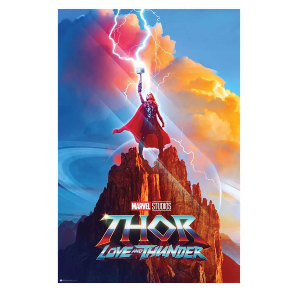 Thor: Affiche d'amour et de tonnerre (61x91,5 cm)