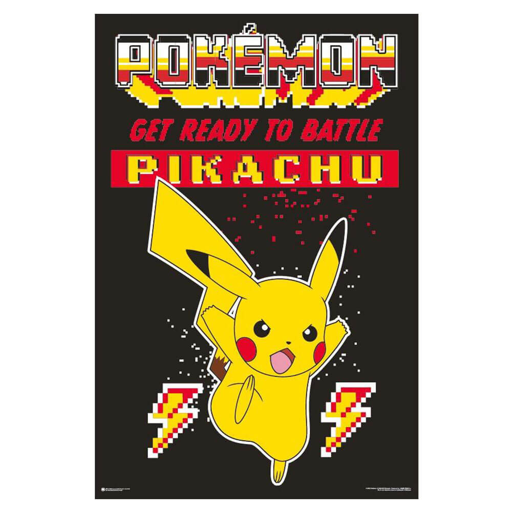 Poster uderzenia Pokemon (61x91,5 cm)