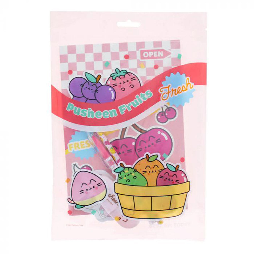 Pusheen Fruits Stationery Set