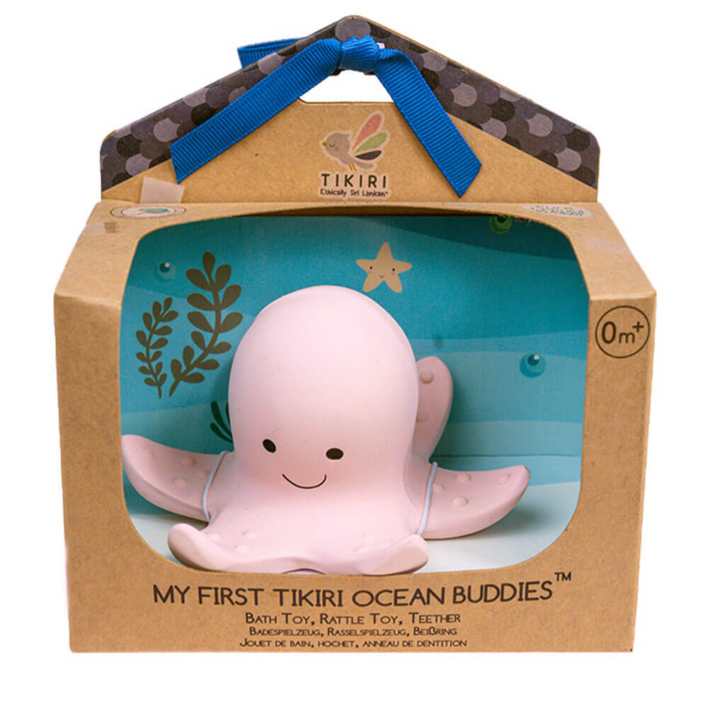 Rubber Ocean Buddy Rattle & Bath Toy (pudełka)