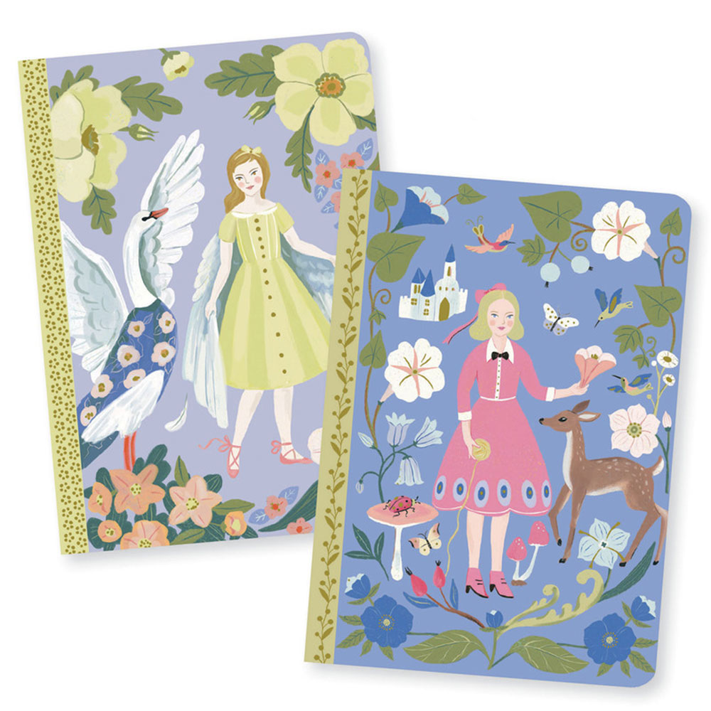 Djeco Little Notebooks（2のセット）