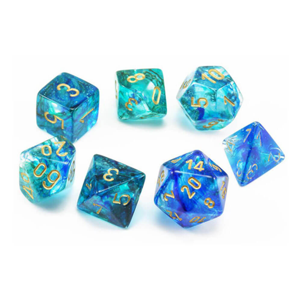 Nebula Polyhedral Luminary Die Set av 7