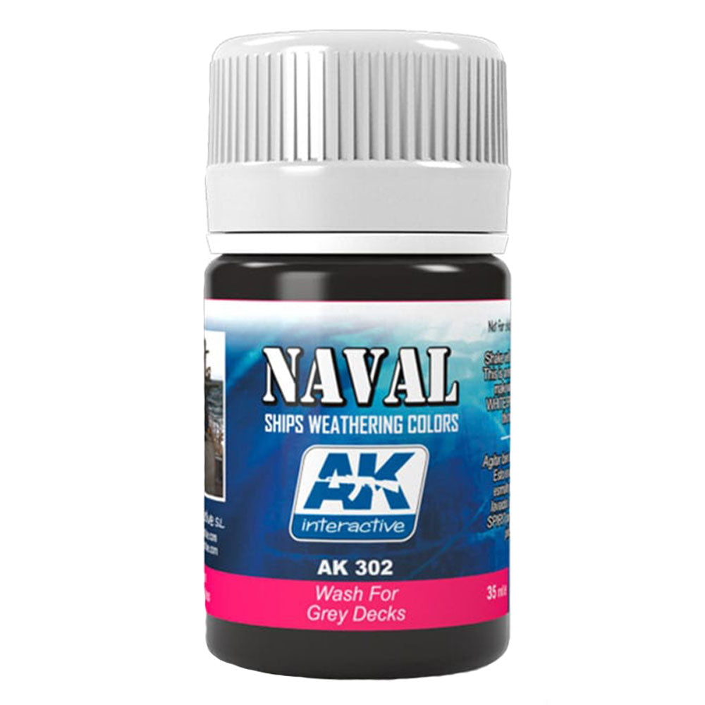 AK Interactive Naval Ship Wash -kleur 35 ml