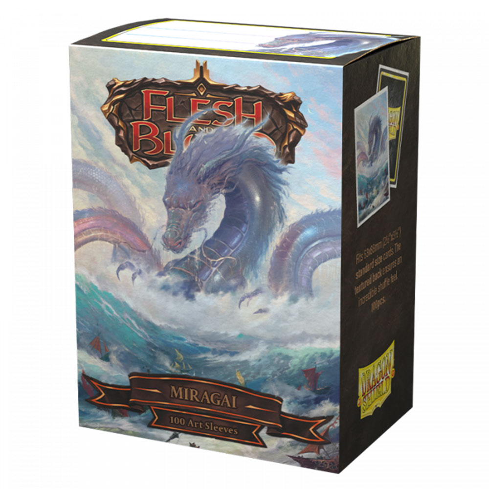 Dragon Shield Flesh & Blood Matte Art Mouwen Box