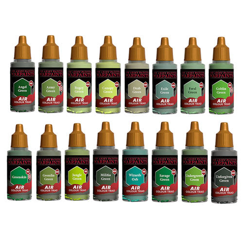 Army Painter Air Colour Triad 18mL (Green)