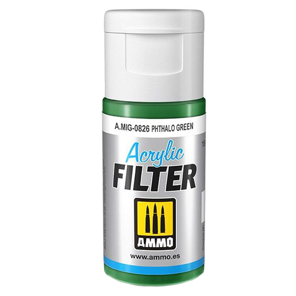 Munitie door mig acryl -filter 15 ml