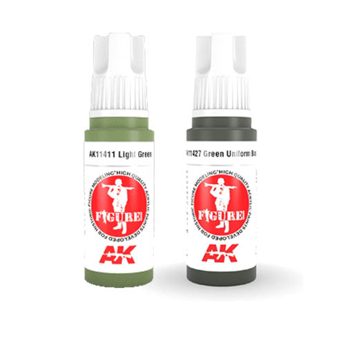 AK Interactive 3Gen Green Figures Acrylic 17mL