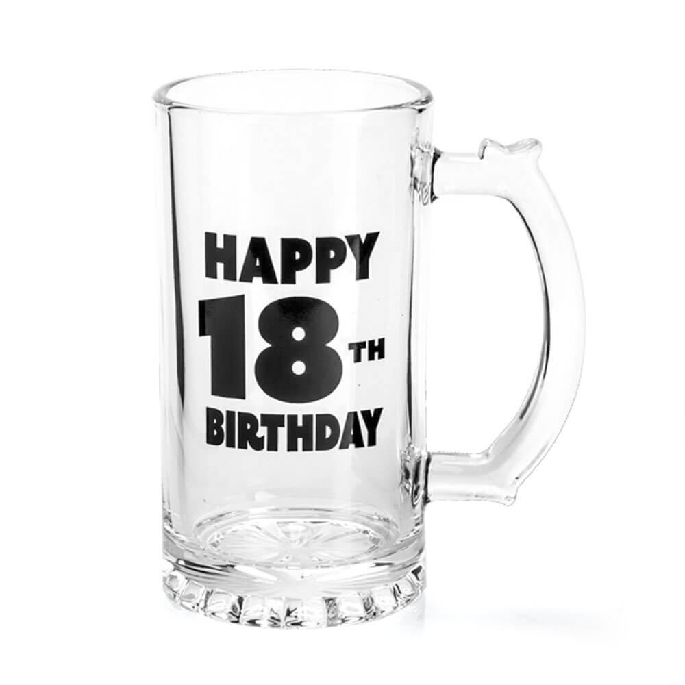 Joyeux anniversaire bière Stein