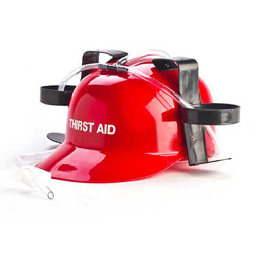 Thirst Aid Drinking Hat