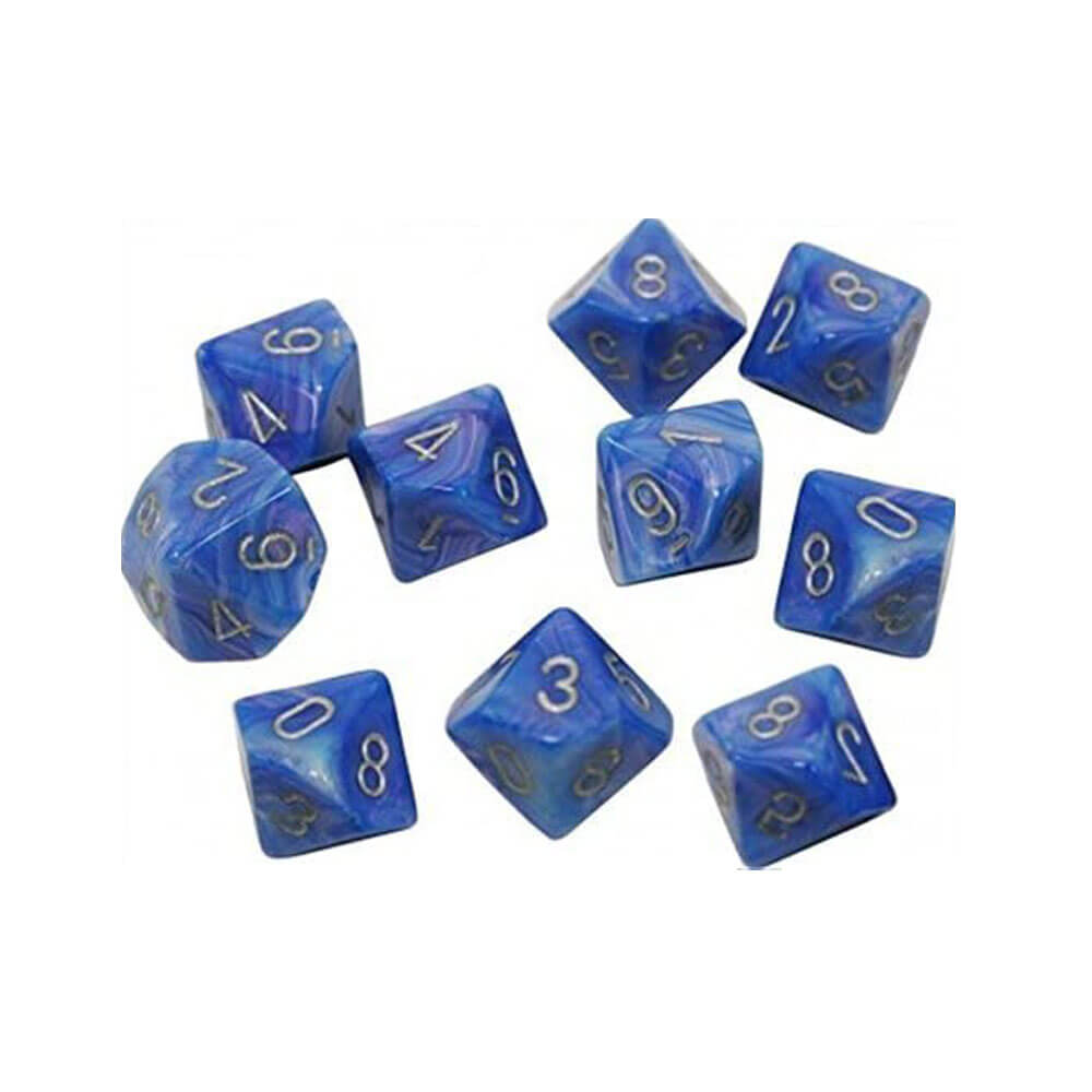 Set à 10 die de Chessex D10 Polyédrique