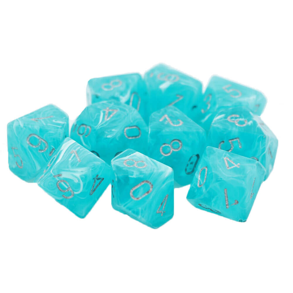 Set Cirrus à 10 die Polyédrique de Chessex D10