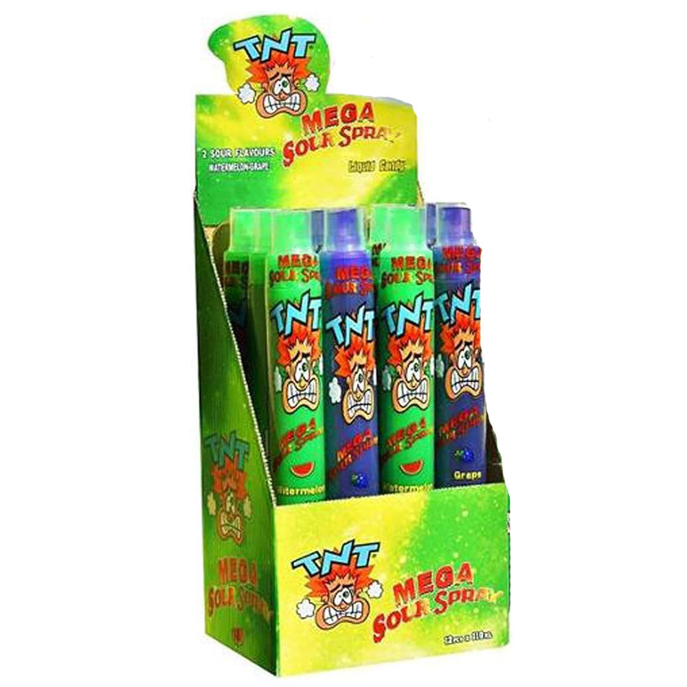 TNT mega spray azedo de Candy (12x110ml)