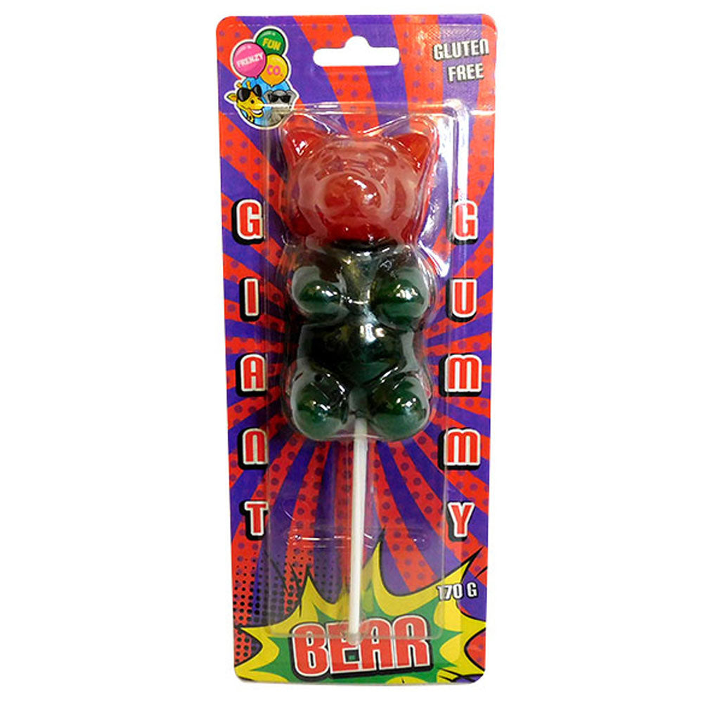 Gigantic Gummy Bear Lollipops