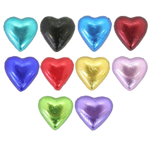 Belgian Milk Chocolate Hearts 500g