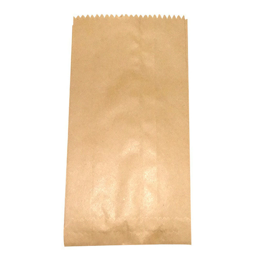 Brown Kraft Paper lolly väskor 100pk