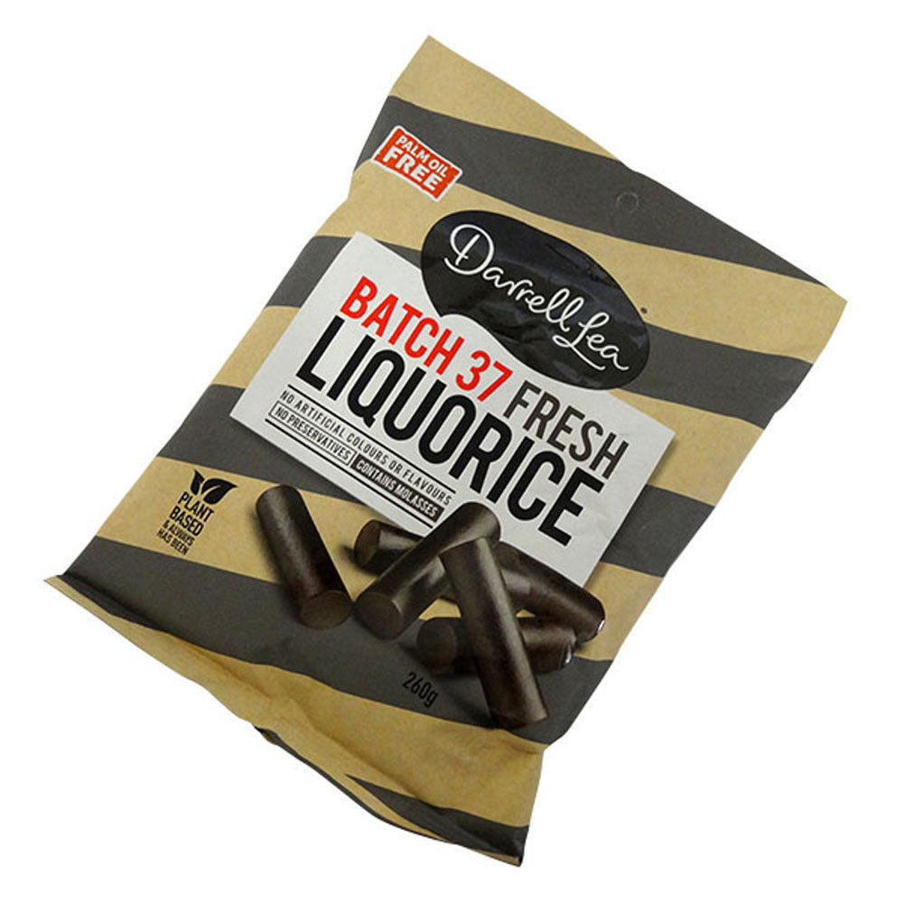 Darrell Lea Batch 37 Fresh Liquorice 260g